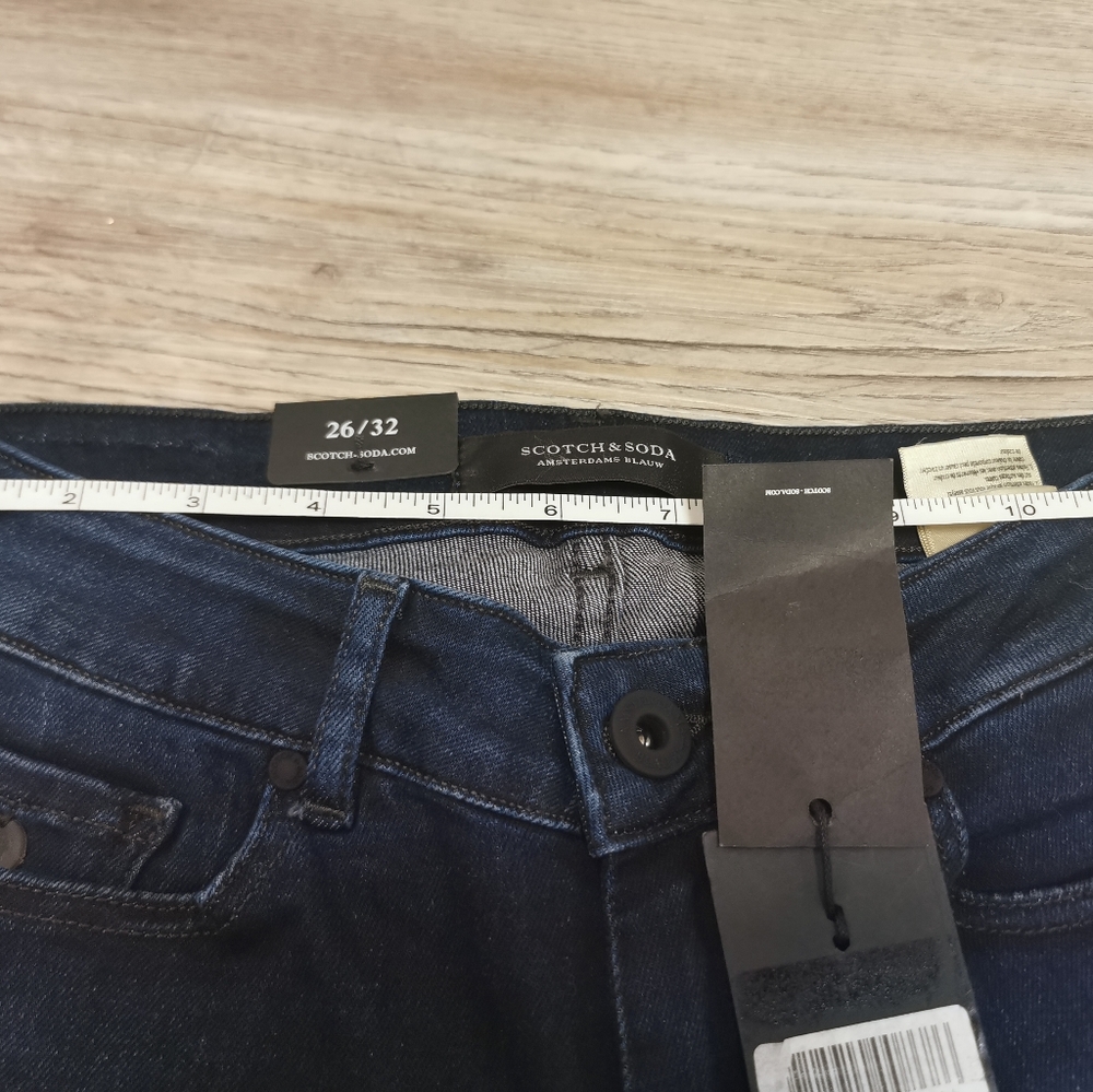 NWT, 26x32, Scotch and Soda skinny jeans